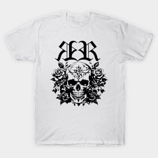 gothic skull typography T-Shirt